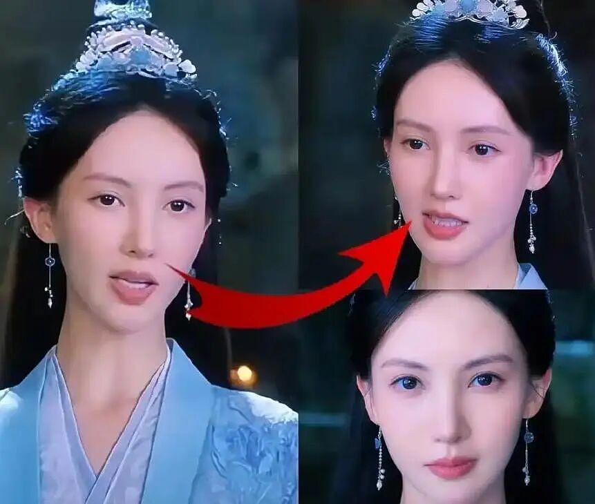 金晨怼脸拍鼻翼疤痕明显，妆浓到卡粉都遮不住，网友劝她收手（组图） - 21