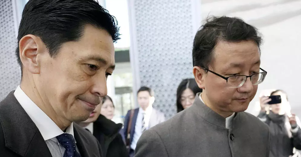 官媒发片：中日官员磋商后，日官员低头听华讲话（视频/组图） - 7