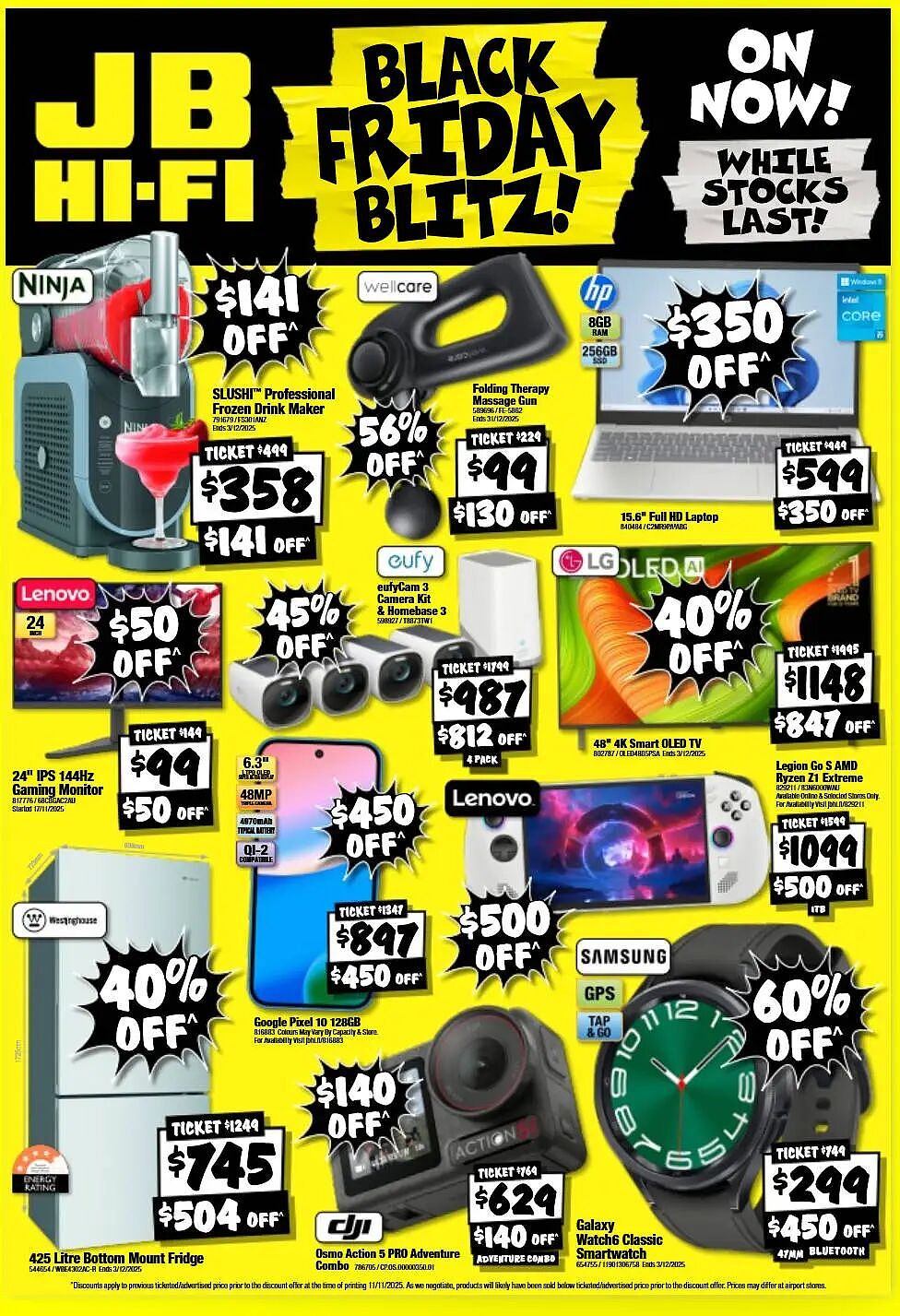 今天开始!【JB Hi-Fi】黑五大促优惠目录放出(组图) - 56