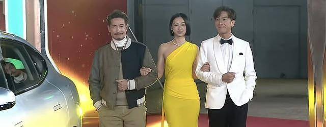 TVB台庆红毯直击！当家花旦穿深V礼服秀事业线（组图） - 8