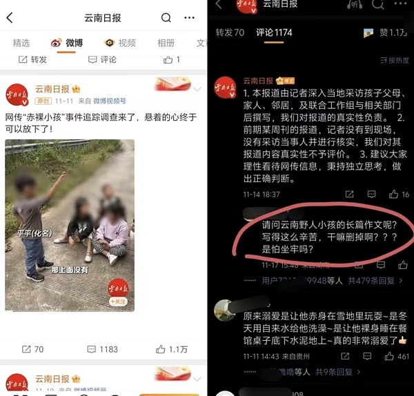 为云南“野孩子”发声，湖南妈妈遭公安跨省抓捕（组图） - 3