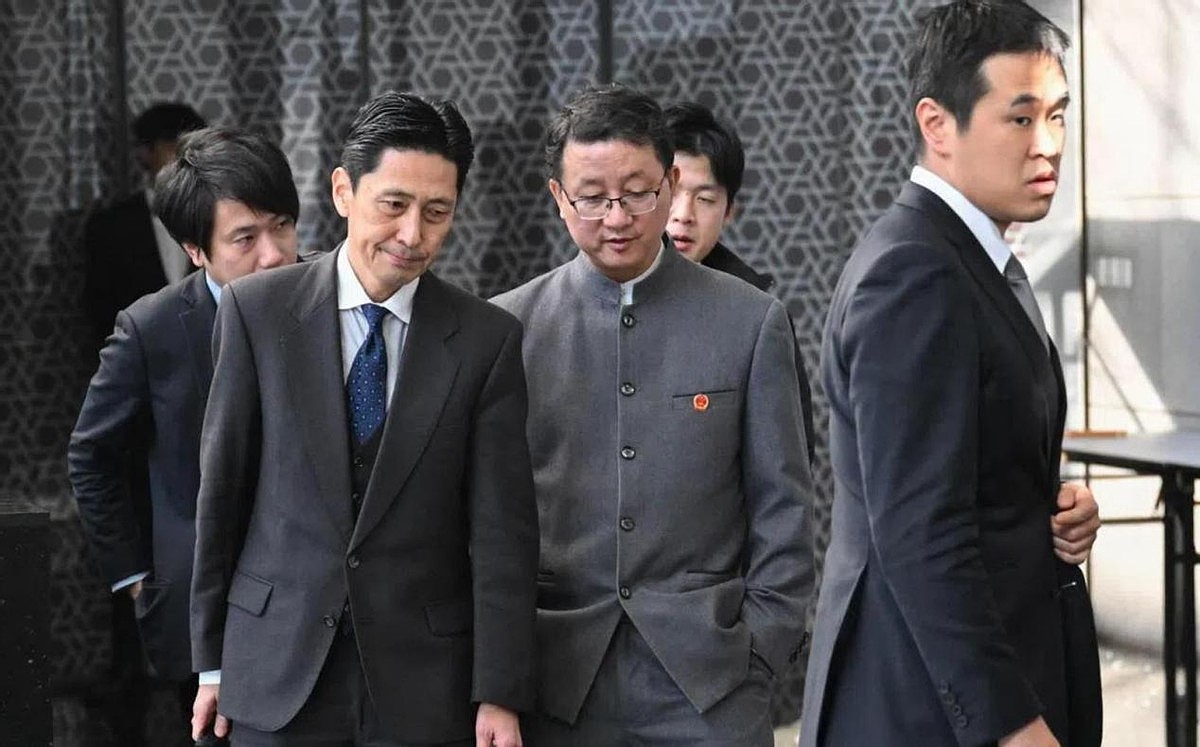 日本官员访华倒打一耙,施压中方处理外交官,还要保护日本侨民(组图) - 1