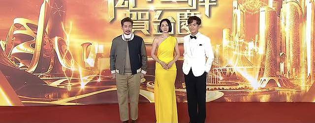 TVB台庆红毯直击！当家花旦穿深V礼服秀事业线（组图） - 7
