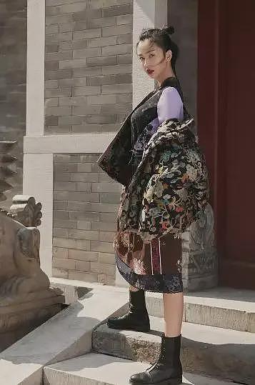 【美女】杨颖的脸+林志玲的身材,连男人装都挡不住她的魅力(组图) - 14