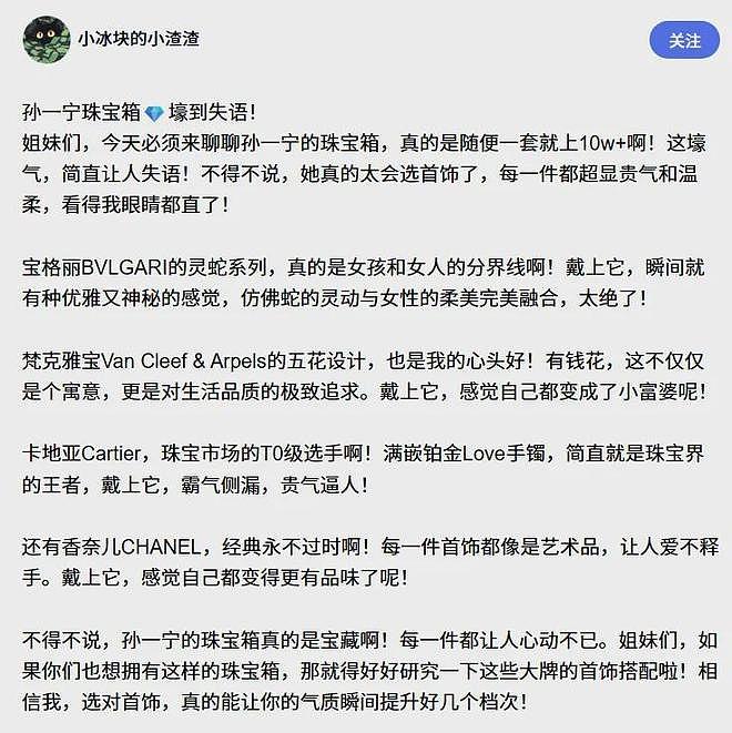 孙一宁拒当“王的女人”:从硬刚王思聪到身家千万的清醒之路(组图) - 15