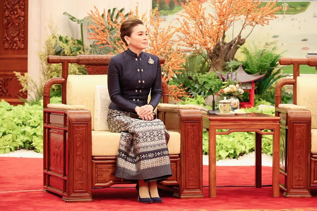 泰国王后在北京美艳杀疯，踩10厘米细高跟逛故宫，贵妃复宠被她秒了（组图） - 12