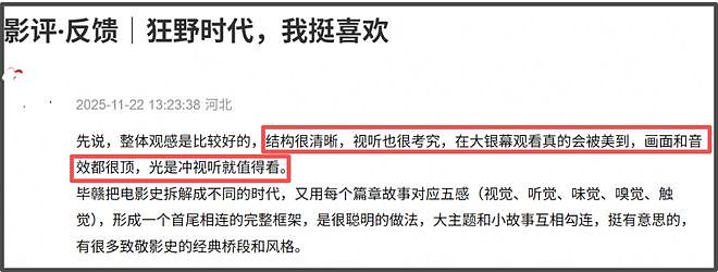 《狂野时代》首波口碑出炉！观众直呼看不懂，彻底沦为粉丝电影（组图） - 5