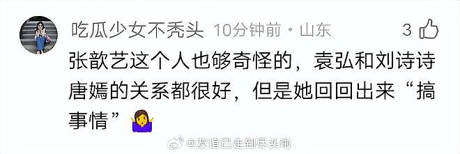 张歆艺被曝点赞罗晋唐嫣分居帖子,网友:这姐又手滑了?(组图) - 4