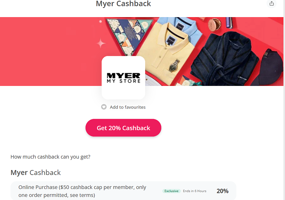 黑五继续发力！【Myer】今天再减20%（组图） - 1
