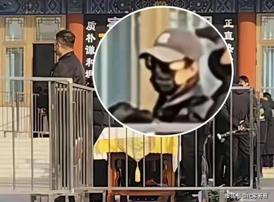唐嫣现身公公追悼会！夫妻俩门口迎宾粉碎婚变传闻（组图） - 5