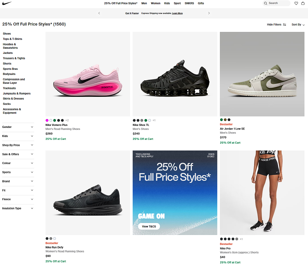 开始!【Nike】耐克澳洲门店全场特卖(组图) - 2