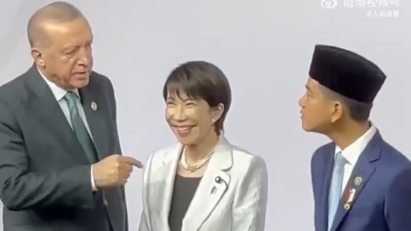 高市早苗G20峰会迟到1小时,大合照被影到尴尬陪笑(视频/组图) - 2