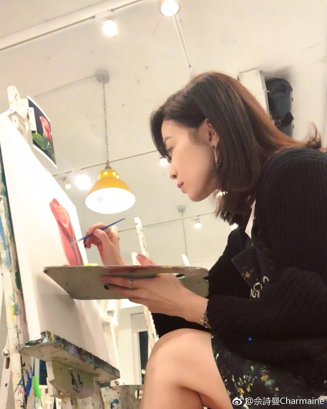 50岁佘诗曼又上热搜：未婚，身价过亿，独居客厅仅10㎡小破宅，只想当个富婆（组图） - 10