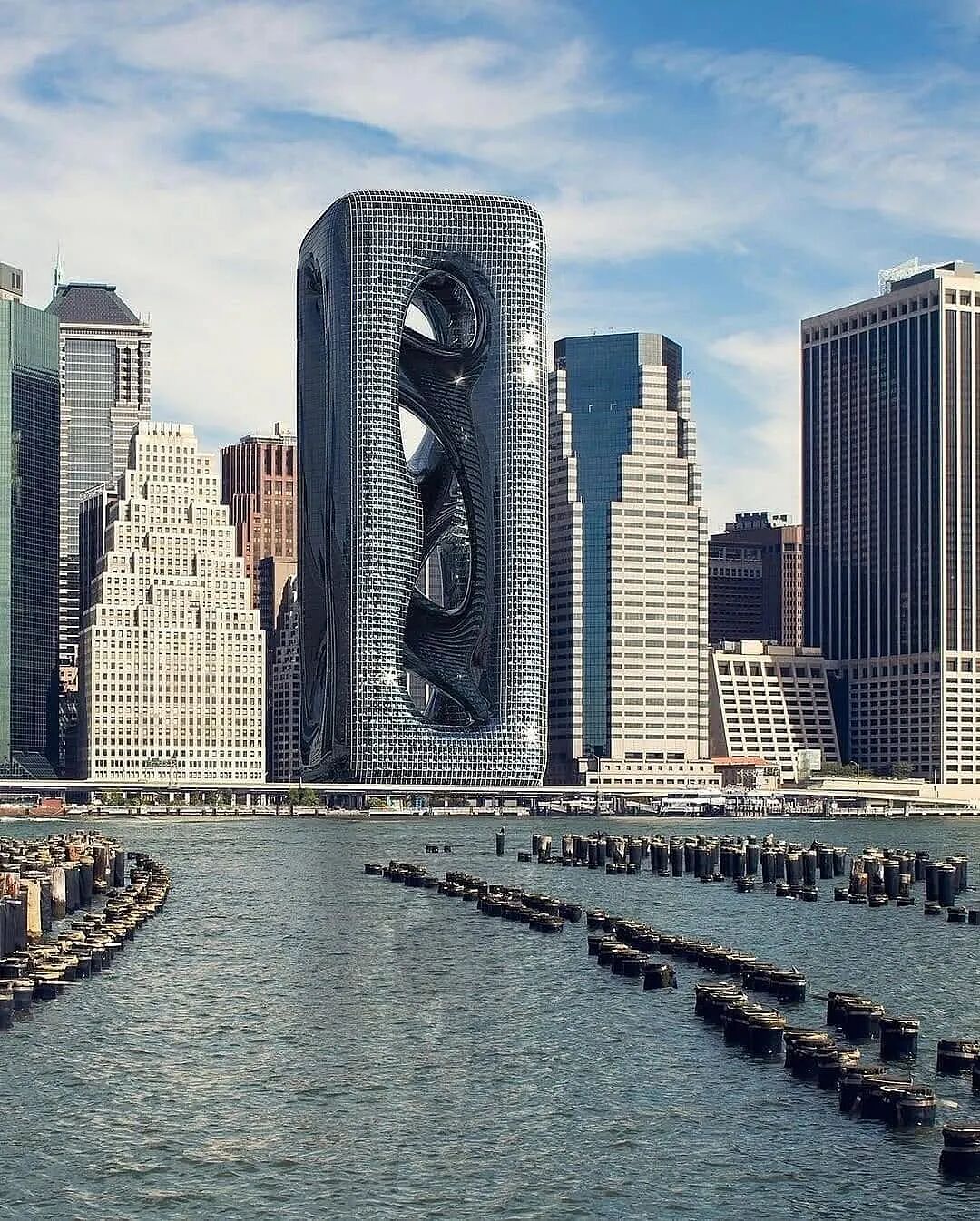镂空摩天楼？纽约210米概念大楼被吐槽，寸土寸金的地界上居然盖一幢“浑身是洞”的建筑！网友：理念很前卫，保洁在流泪（组图） - 6