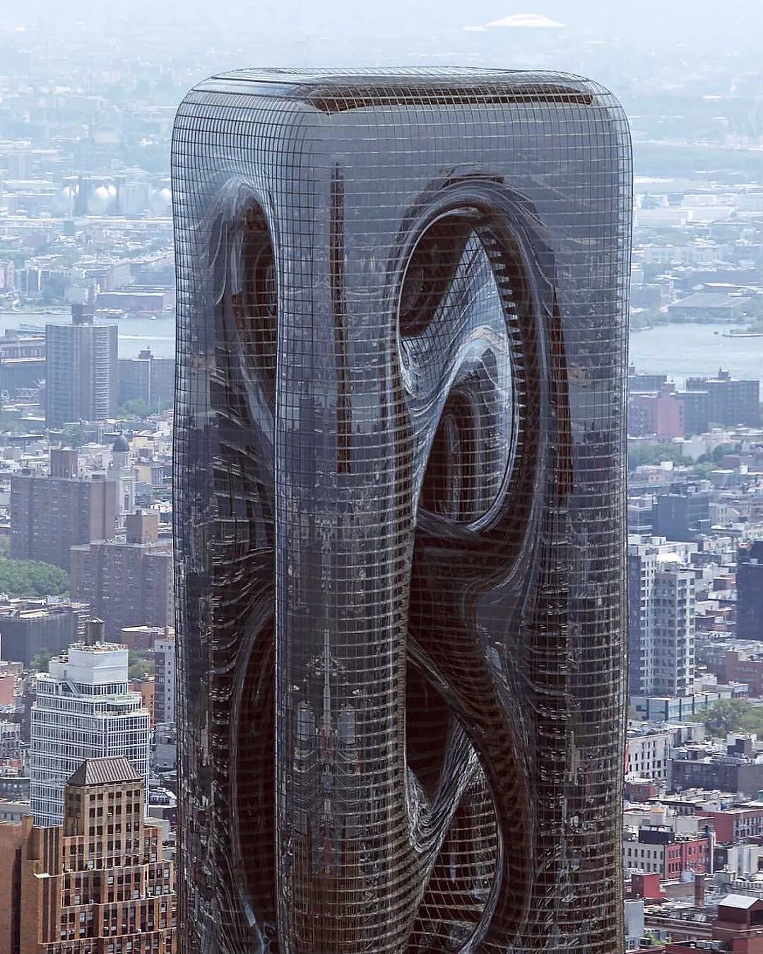 镂空摩天楼？纽约210米概念大楼被吐槽，寸土寸金的地界上居然盖一幢“浑身是洞”的建筑！网友：理念很前卫，保洁在流泪（组图） - 5