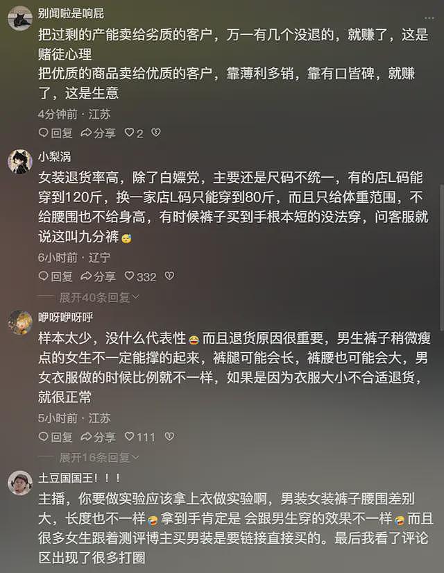 女装退货率飙至80%,巨型吊牌防退货也挡不住了,网友吐槽不断(组图) - 2