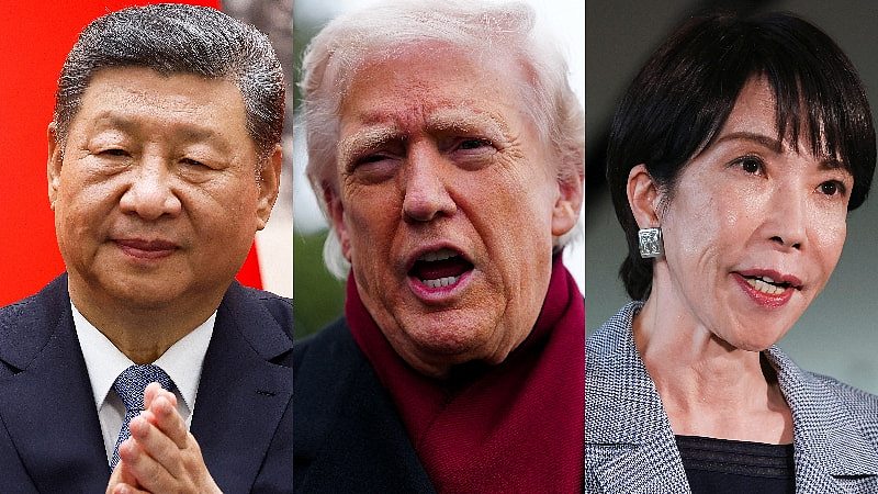 施压还是斡旋？解读特朗普与中国国家主席习近平和高市早苗的两通电话（组图） - 1