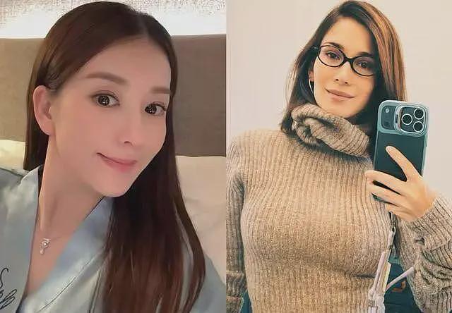 方媛和卢靖姗同晒出月子照,一个素颜显潦草,一个精致到头发丝(组图) - 13