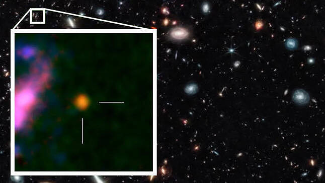 韦伯望远镜发现宇宙最古老星系（组图） - 1