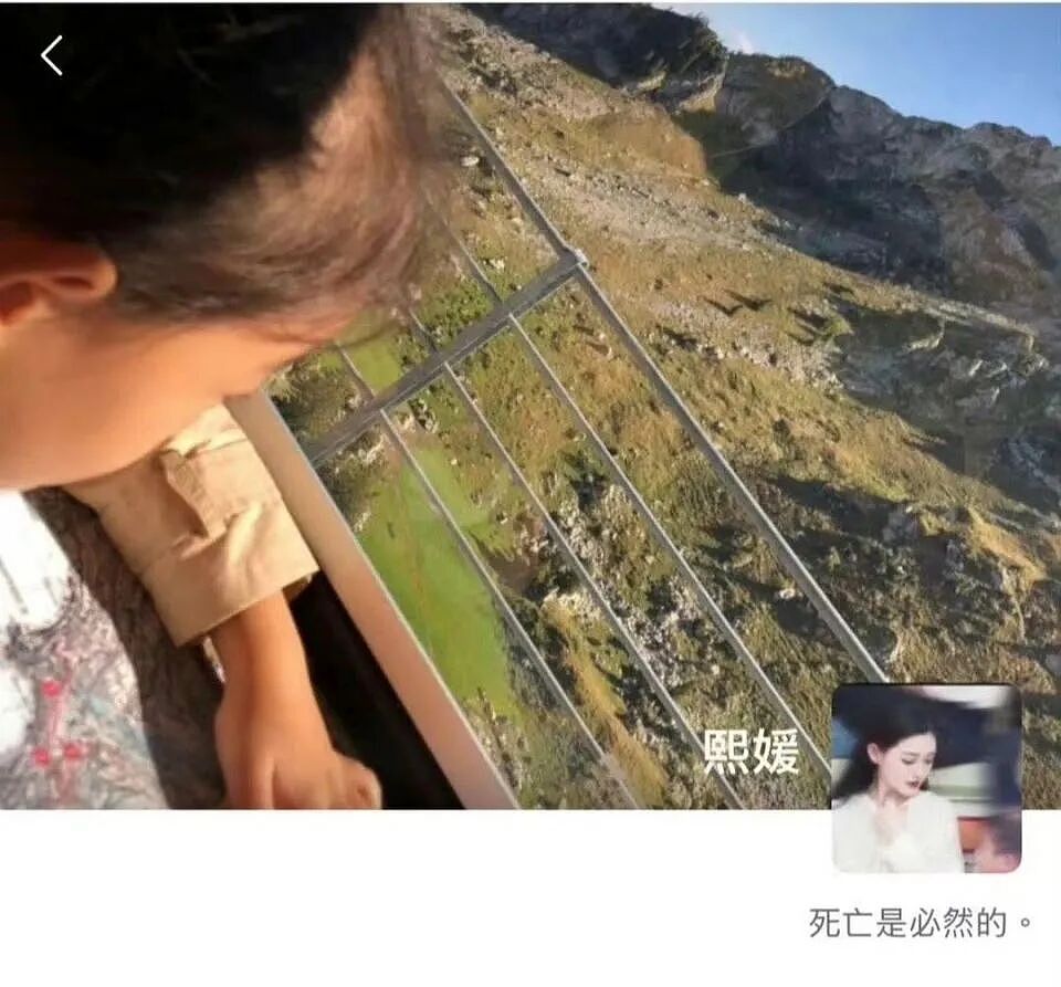 吴佩慈晒大S生前朋友圈，背景图和微信头像都是儿女，签名一语成谶（组图） - 3