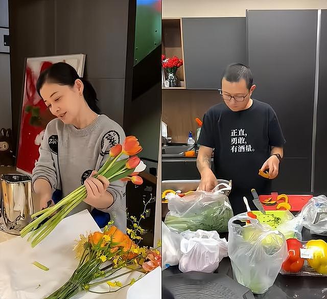梅婷晒北京2层别墅儿女出镜，对公婆的称呼显客气，公公偏爱孙女（组图） - 3