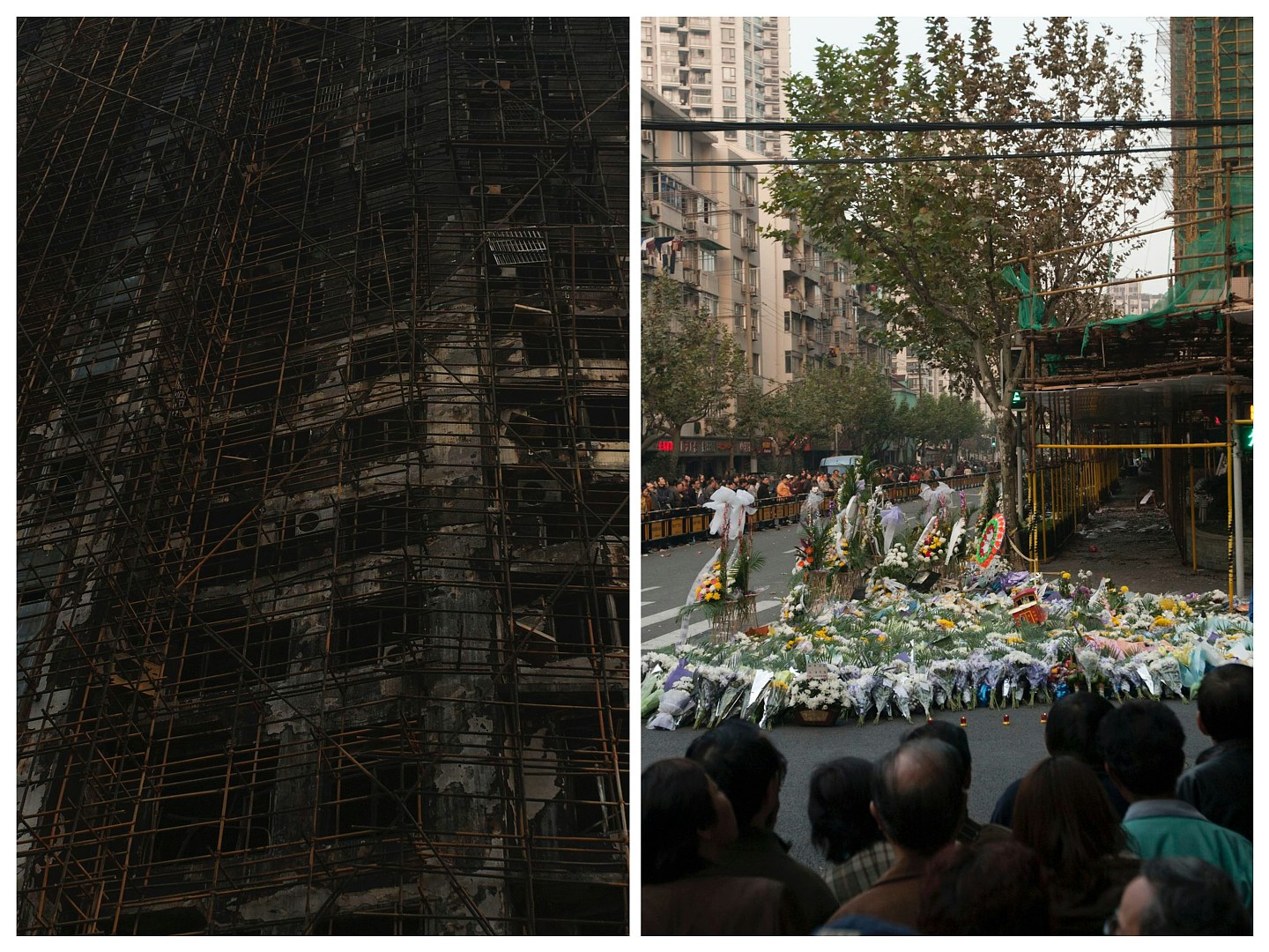 宏福苑五级火,网民忆15年前上海静安高层住宅大火58死,惩处54人(组图) - 3
