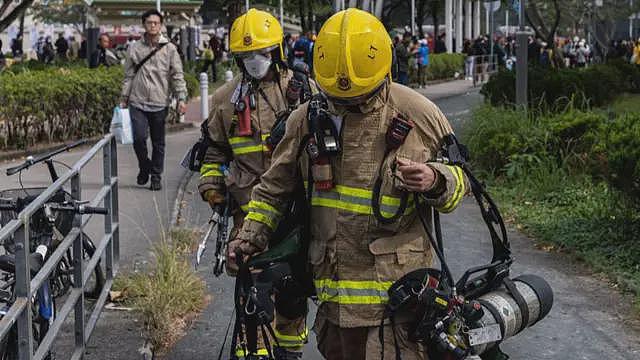 大埔55死五级火警：至少63年来最严重，警拘三名工程公司人员（组图） - 3