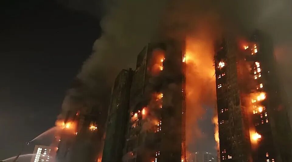 香港最严重火灾44人死，37岁殉职消防员妻已怀孕，全港哀痛（组图） - 5