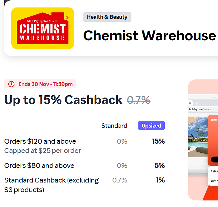 开始了！【Chemist Warehouse】药店大量半价 + 黑五4天折上折 + 再减最高15%（组图） - 2