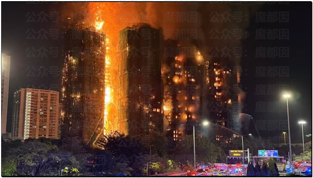 香港大火仿佛人间炼狱！竹子脚手架揭露行业腥臭垄断内幕（视频/组图） - 36