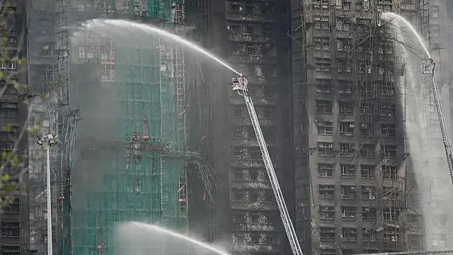 大埔55死五级火警：至少63年来最严重，警拘三名工程公司人员（组图） - 10
