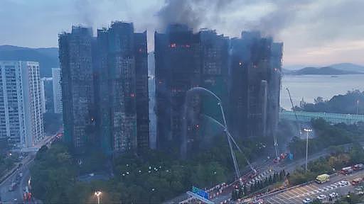 大埔55死五级火警：至少63年来最严重，警拘三名工程公司人员（组图） - 1