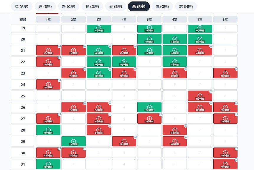 香港大埔火灾:港人自建“报平安”地图,绝望中寻找生还者(组图) - 2