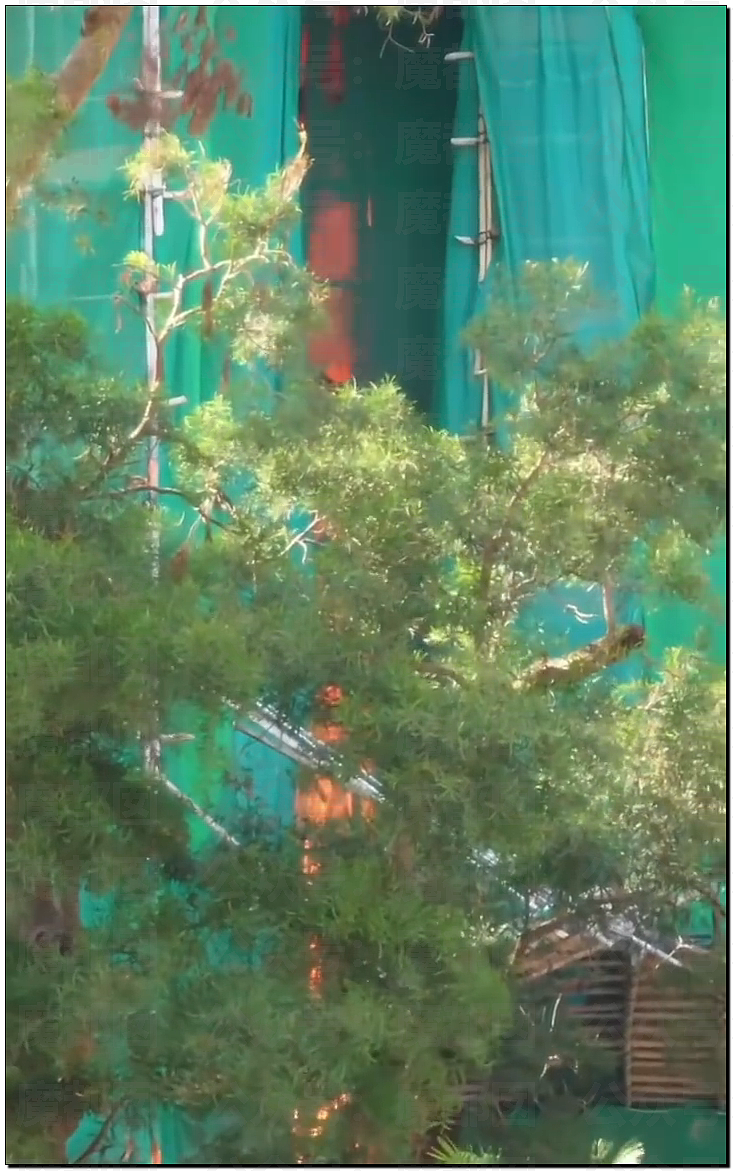 香港大火仿佛人间炼狱！竹子脚手架揭露行业腥臭垄断内幕（视频/组图） - 21