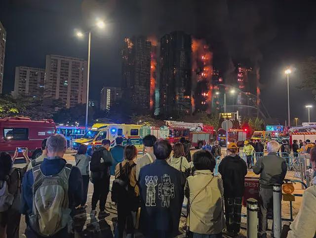 大埔火警44死279人失联:香港主权移交后第二宗五级大火,警方拘三名工程公司人员(组图) - 11