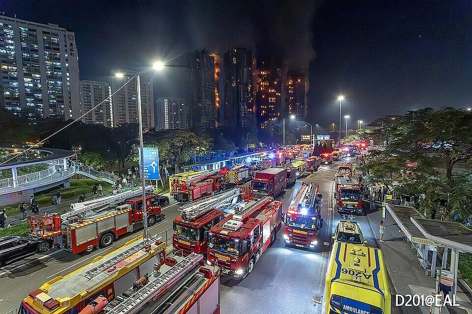 香港最严重火灾44人死，37岁殉职消防员妻已怀孕，全港哀痛（组图） - 14