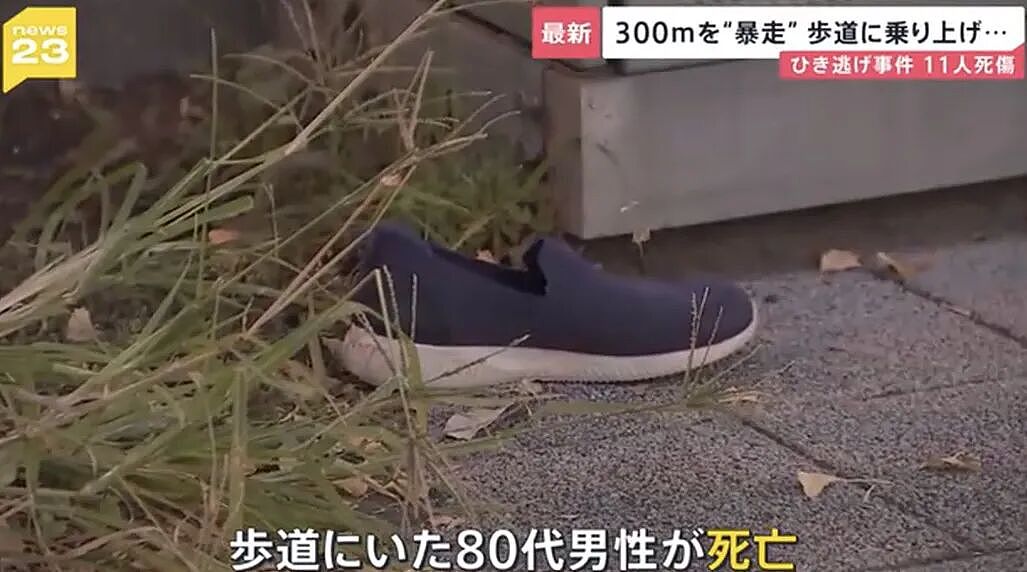 日本37岁男子偷车狂飙300米无差别连撞11人，致1人死亡、多人受伤后竟弃车逃逸（组图） - 3