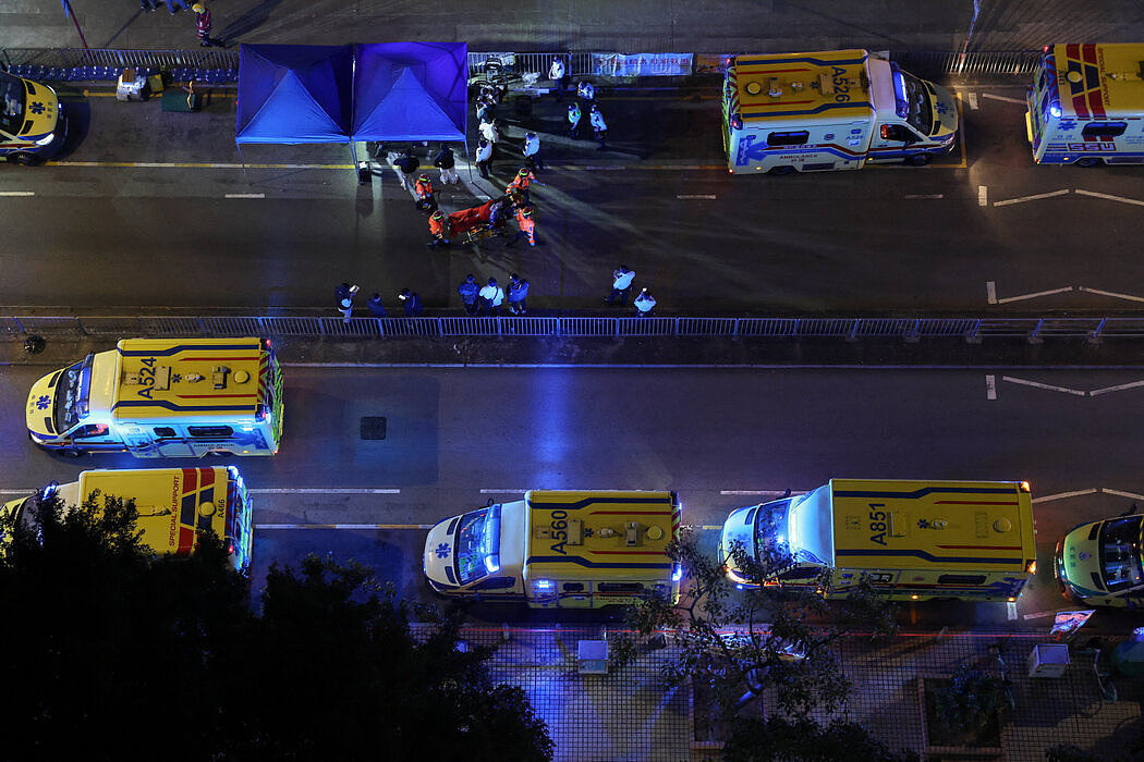 浓烟、求助与逃亡：亲历者讲述香港大埔火灾（组图） - 3