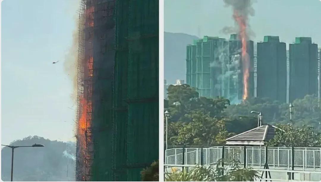 香港大埔火灾已造成44人遇难!警方:不排除发泡胶是火势迅速蔓延原因;大埔区多所学校停课,临时庇护中心开放(组图) - 8