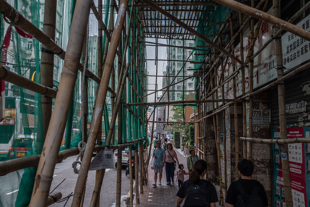 竹棚架：香港标志性符号及其背后的安全隐忧（组图） - 4