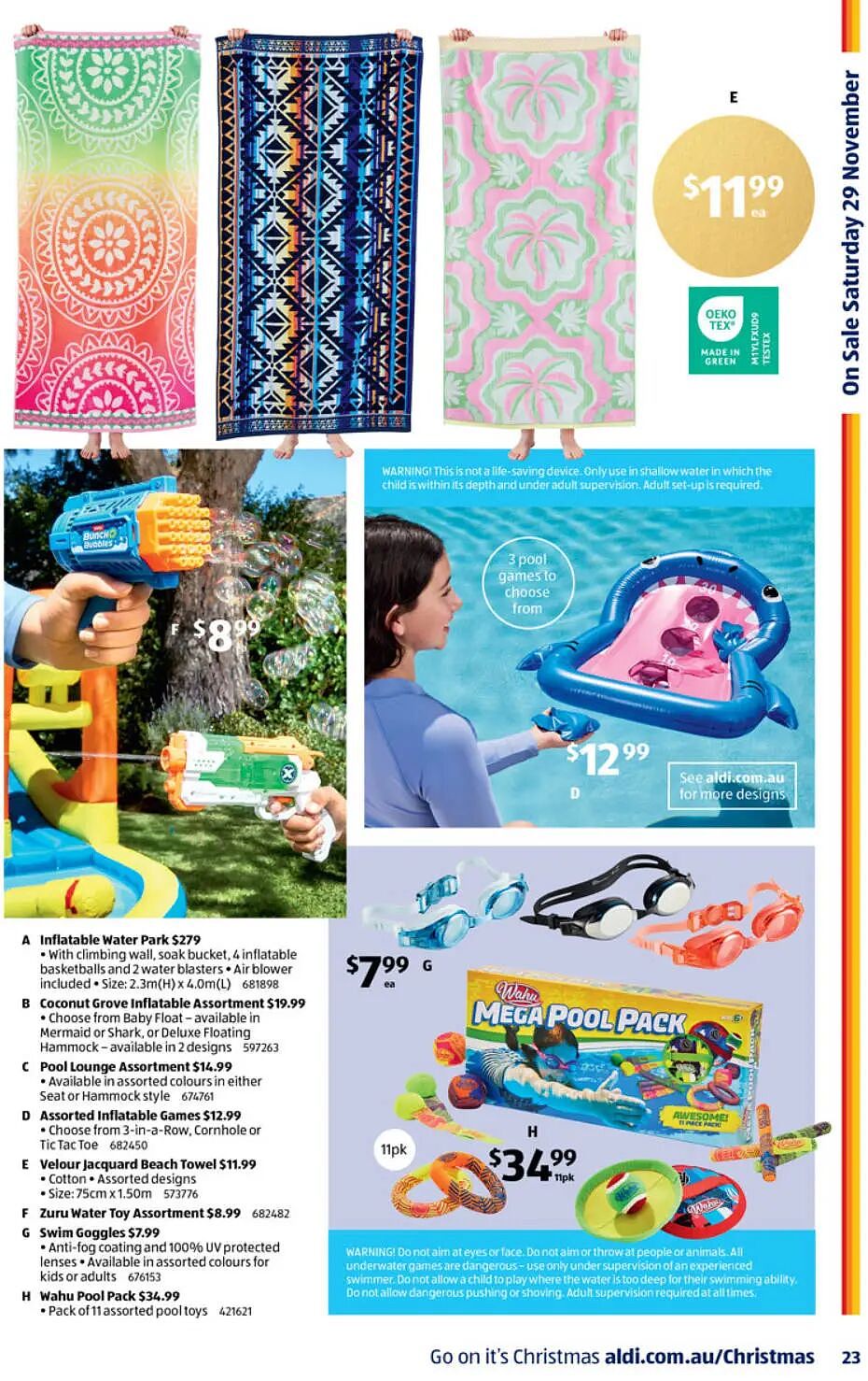 他上街购物，你在家玩耍！【Aldi】11月29日起特价品（组图） - 6