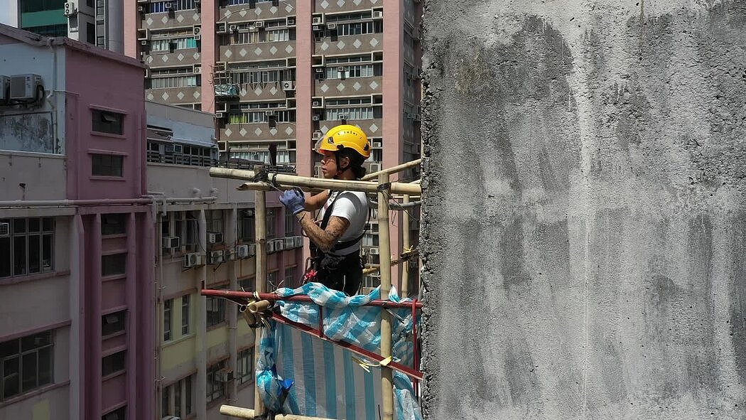 竹棚架：香港标志性符号及其背后的安全隐忧（组图） - 1