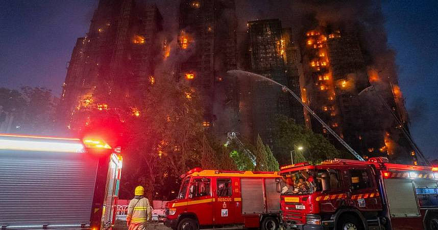 香港宏福苑五级大火！7栋楼被浓烟吞没最致命，医教3逃生原则（图） - 1