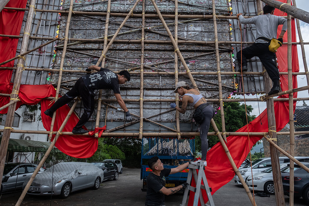 竹棚架：香港标志性符号及其背后的安全隐忧（组图） - 2