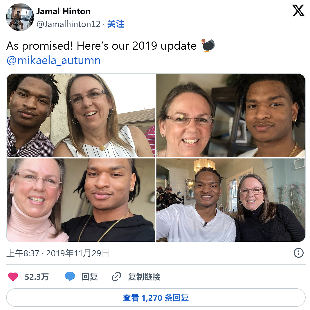 外国奶奶发错短信叫孙子回家吃饭，竟和陌生小哥约饭10年变家人（组图） - 7