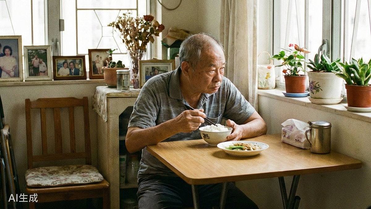 澳洲研究:长者长期独自吃饭将加速衰弱!更易跌倒致残,严重可失智(组图) - 1