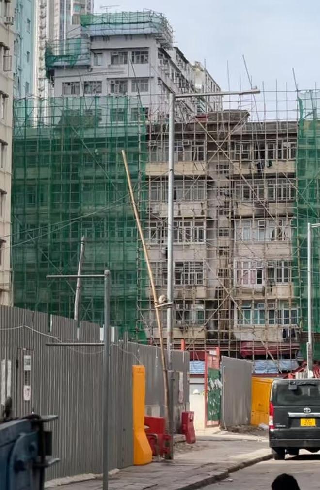 香港火灾背后:争议高楼竹制脚手架(组图) - 3