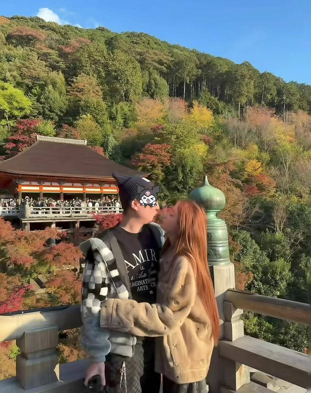 扎心！懒懒前脚刚晒亲吻照，王思聪就和网红蓓蓓度假，女方遭深扒（组图） - 1