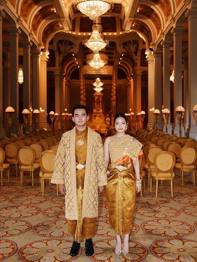 28岁柬埔寨公主大婚，身着高定婚纱很惊艳，曾在中国留学才貌双全（组图） - 3
