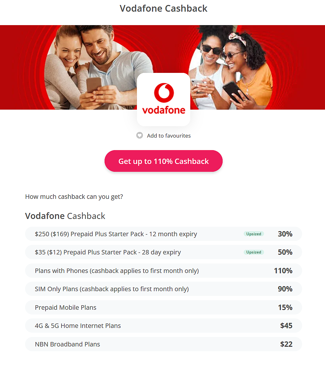 黑五加码！【Vodafone】手机预付卡劲爆价 + 再送50刀（组图） - 3